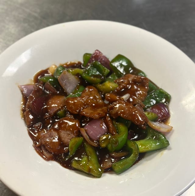 Pepper Steak Lunch.