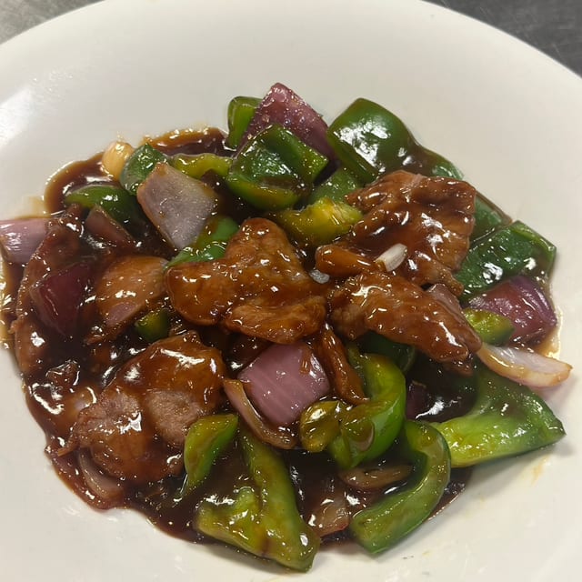 Pepper Steak Dinner.