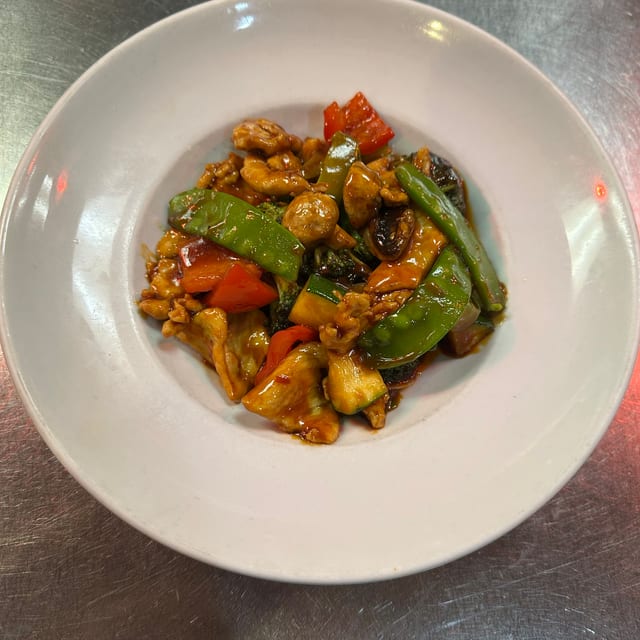 Hunan Sauce Dinner.