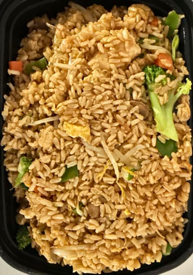 Vegetable Brown Fried Rice.