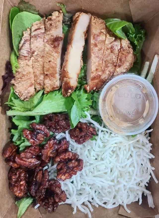 Asian Peanut Chicken Salad.